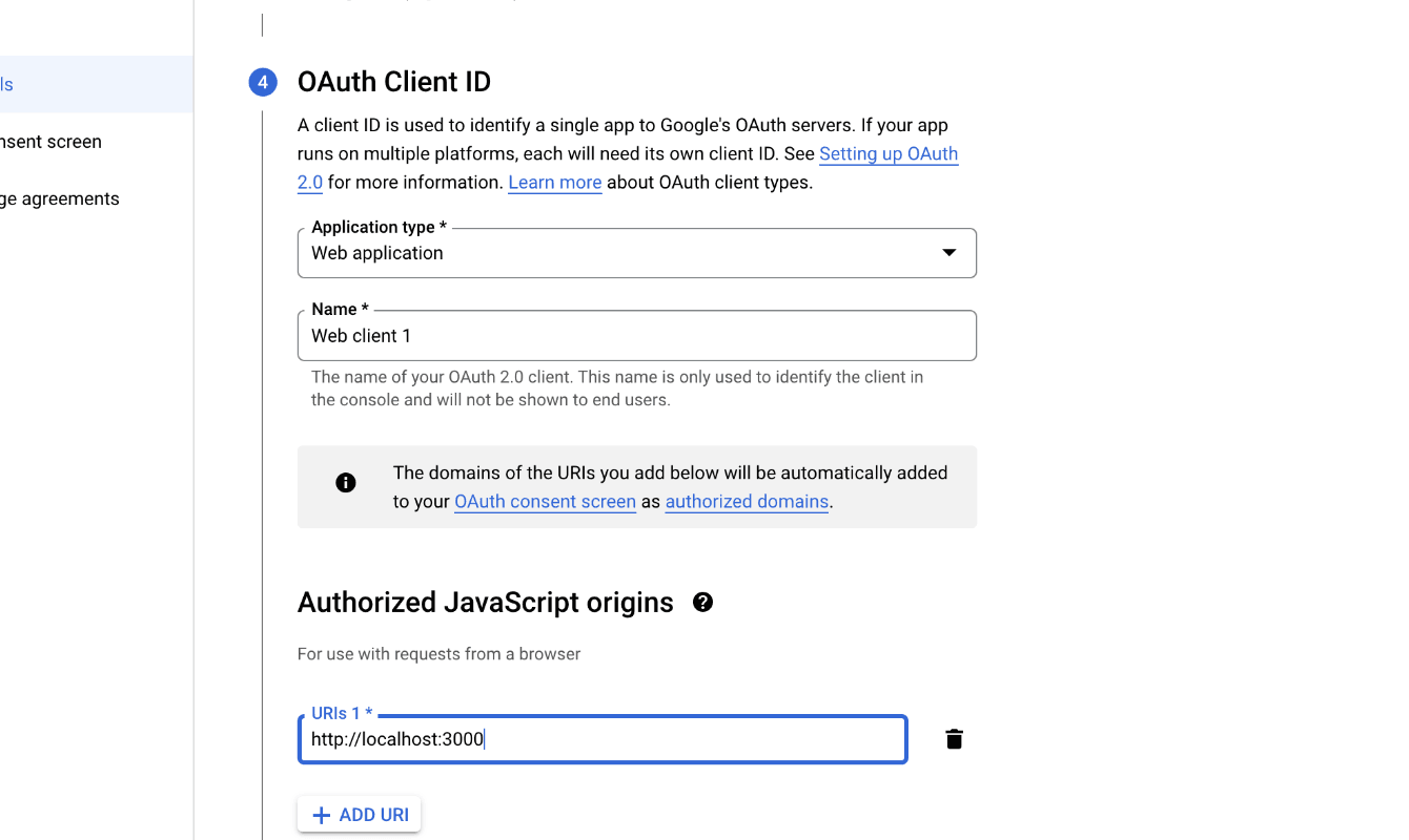 OAuth Client ID